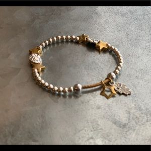 Handmade Gold Plated Bracelet Bead Charm Bracelet